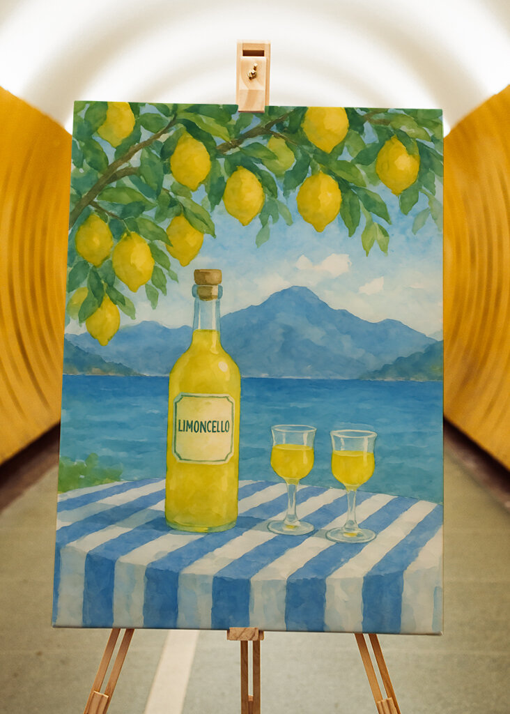 Limoncello painting