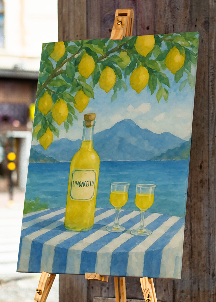 Limoncello painting