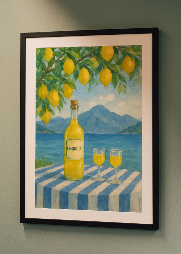 Limoncello painting
