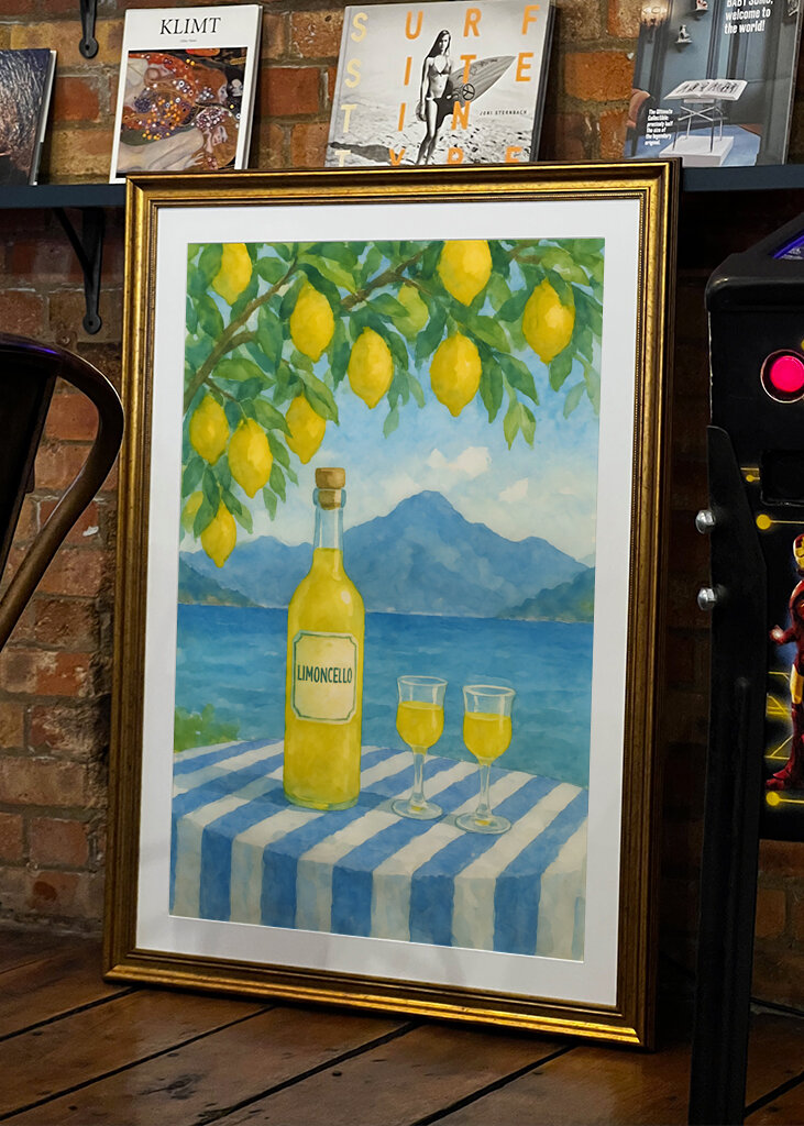 Limoncello painting
