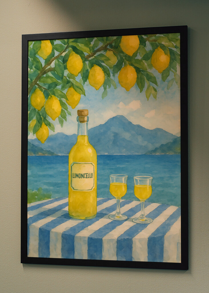 Limoncello painting