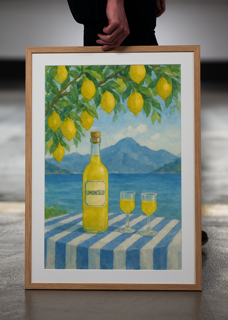 Limoncello painting