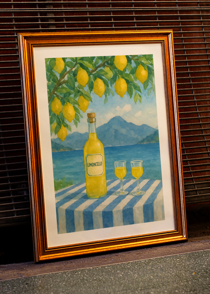 Limoncello painting