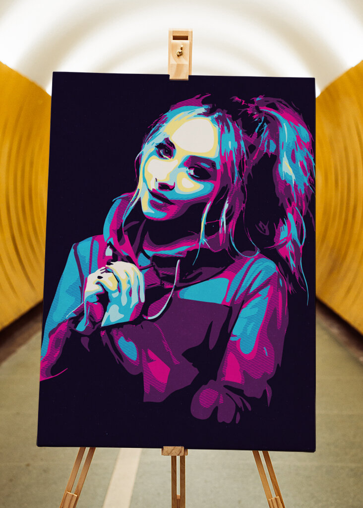 Sabrina Carpenter 80s Retro