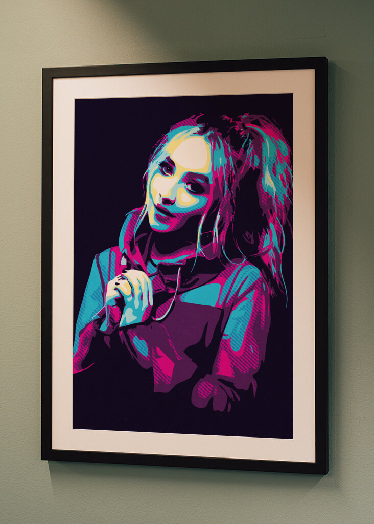 Sabrina Carpenter 80s Retro