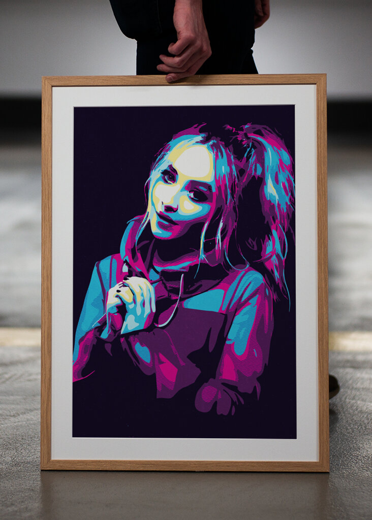 Sabrina Carpenter 80s Retro