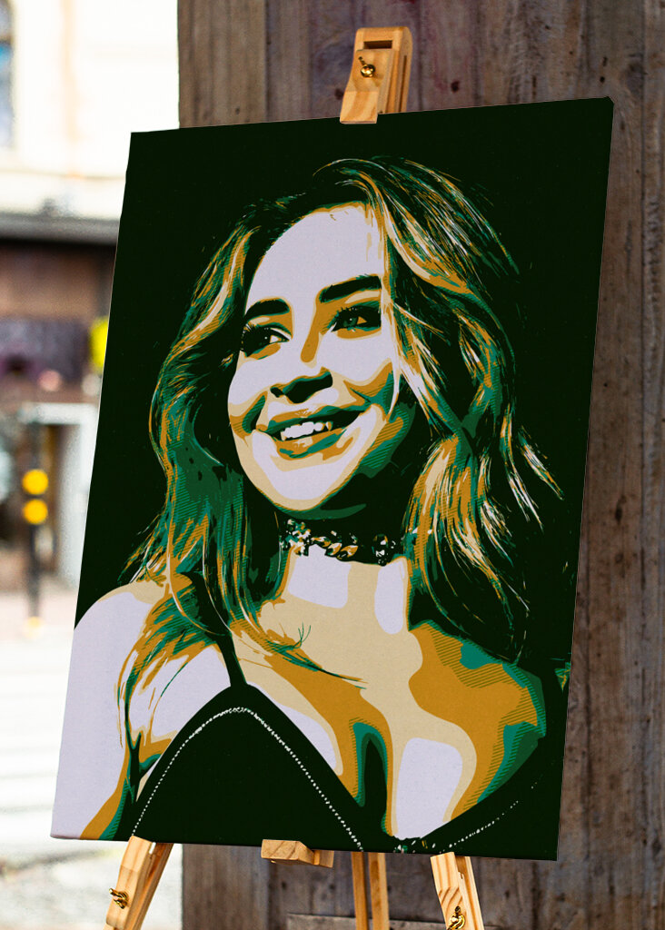 Sabrina Carpenter Pop Art