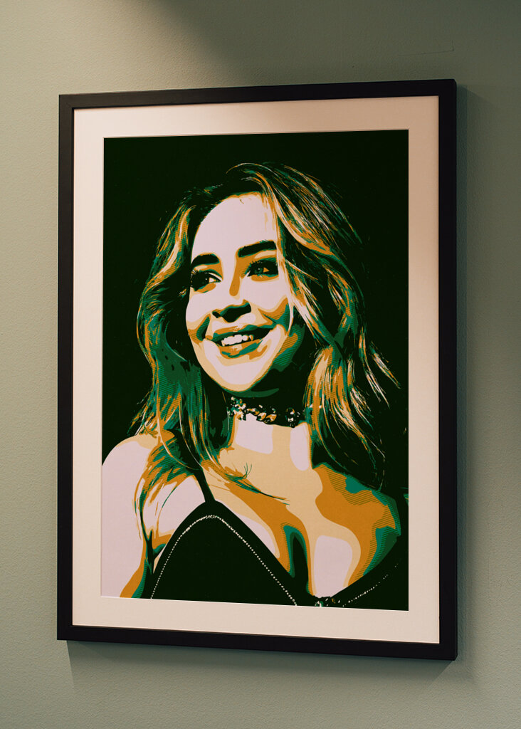 Sabrina Carpenter Pop Art