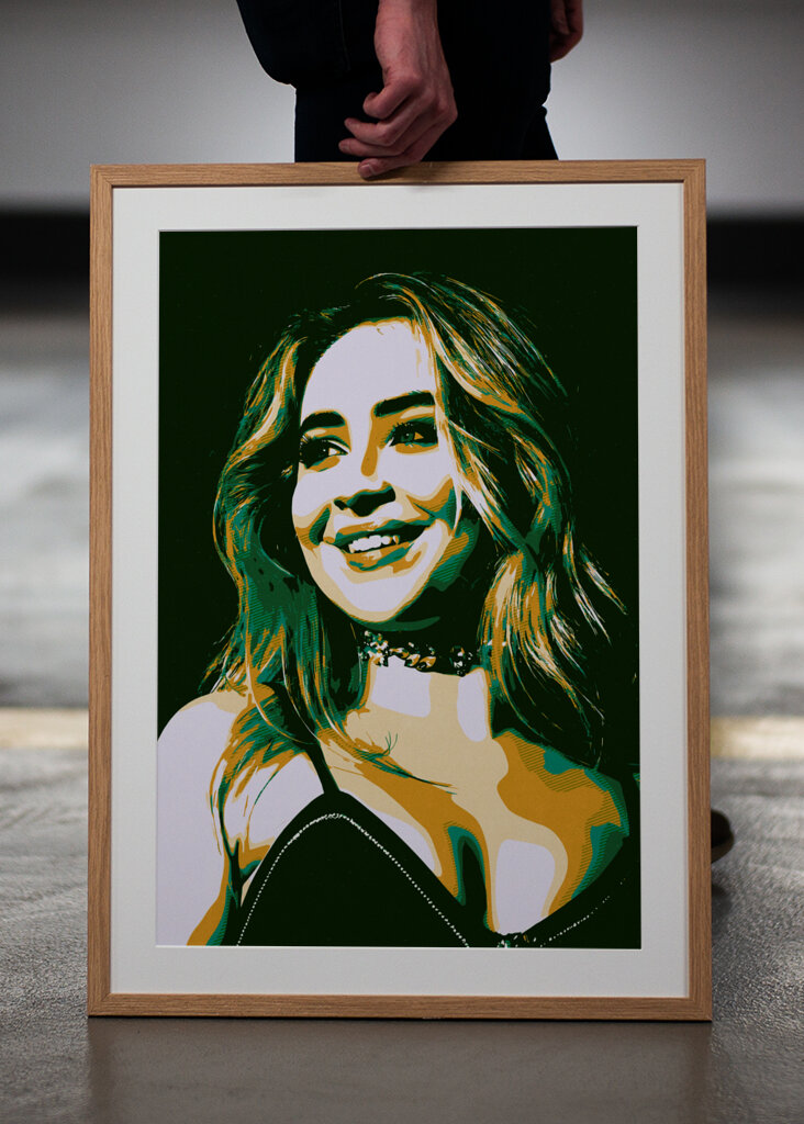 Sabrina Carpenter Pop Art