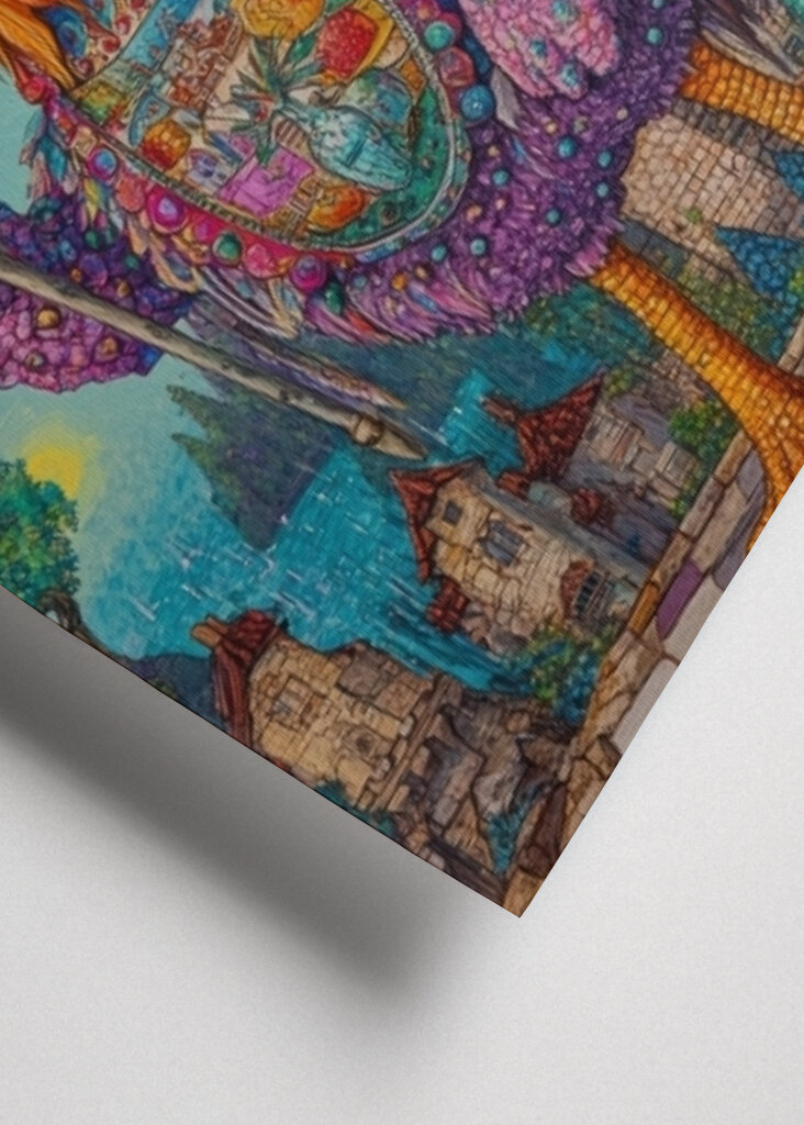 King Rooster in Royal Regalia