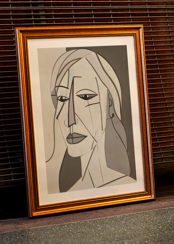 Contemplative Woman_ Picaso