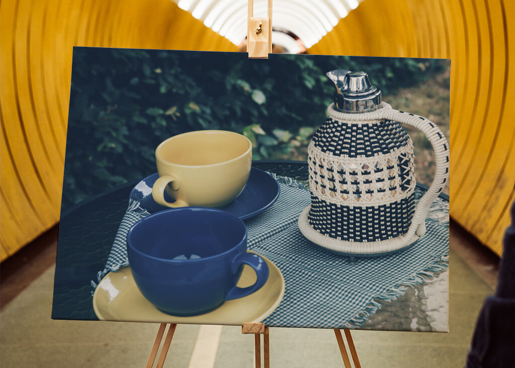 A retro coffee break