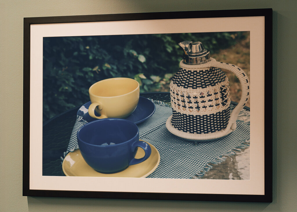 A retro coffee break