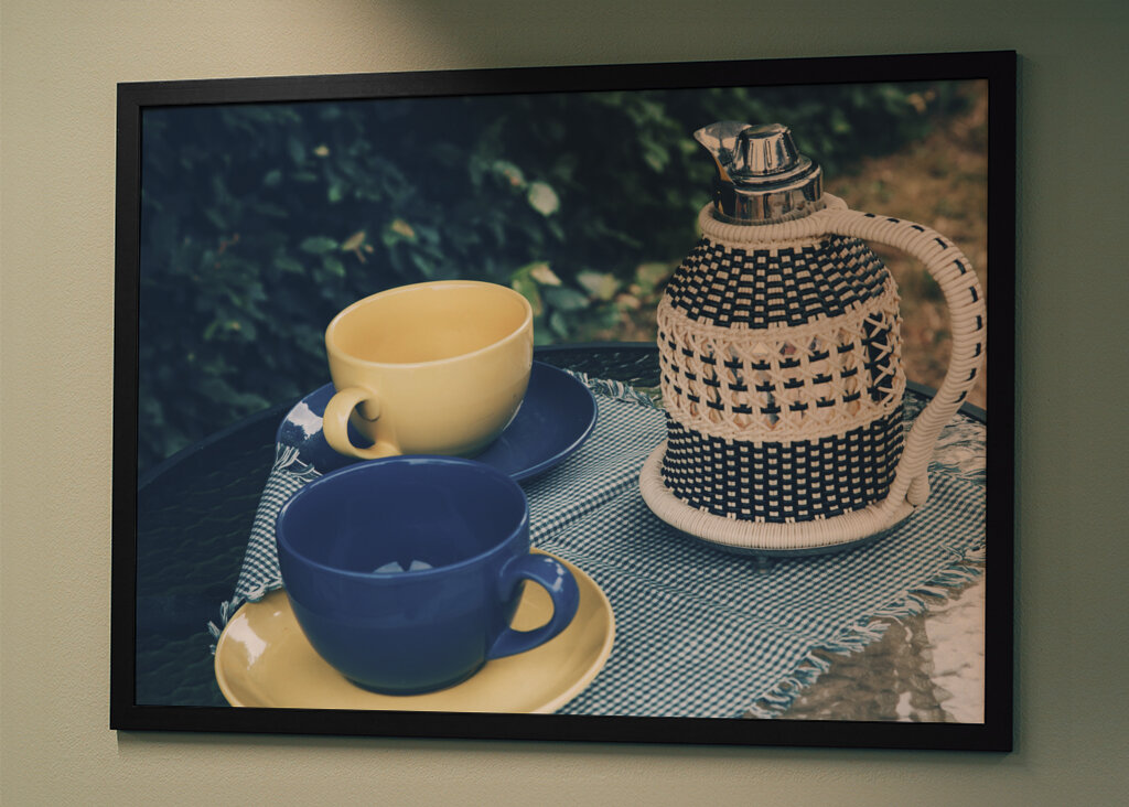 A retro coffee break