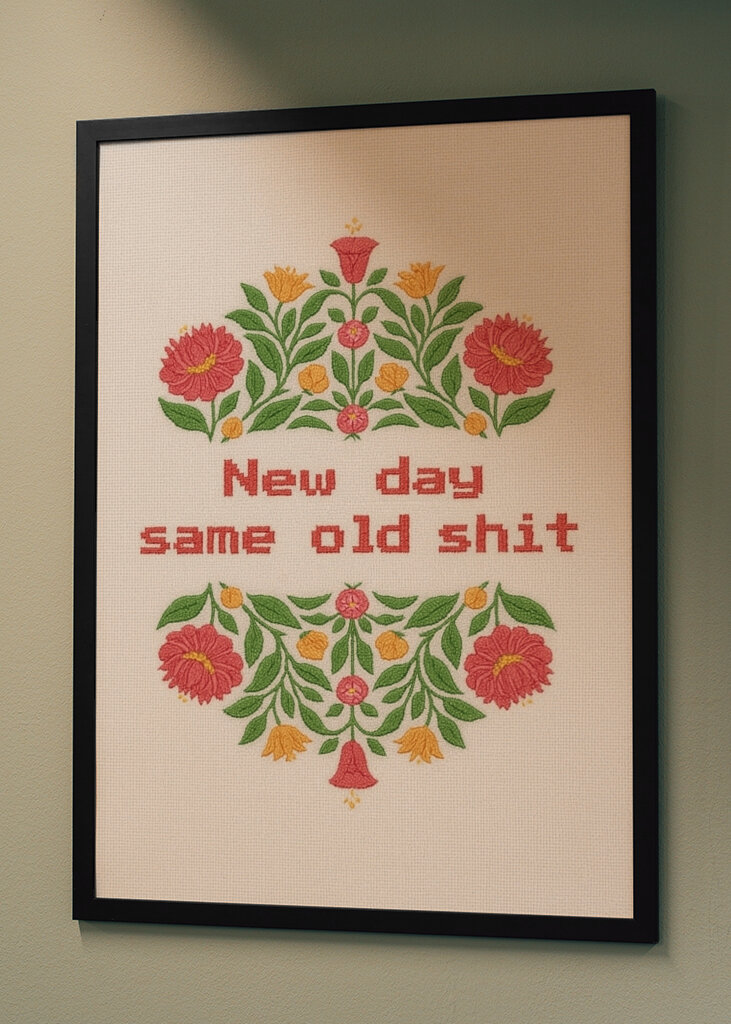 Nuovo giorno stessa vecchia merda