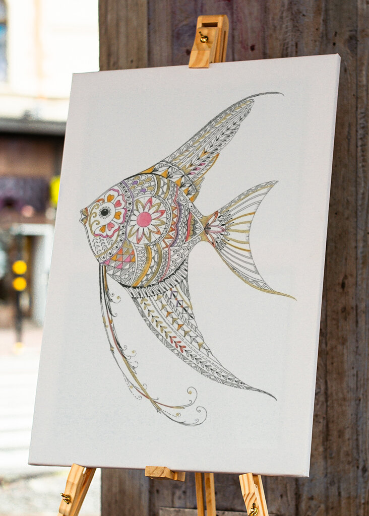 Angel Fish Delicate Tints