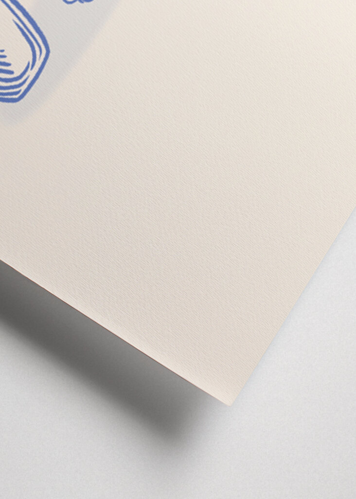 Coffee Cat w kolorze niebieskim