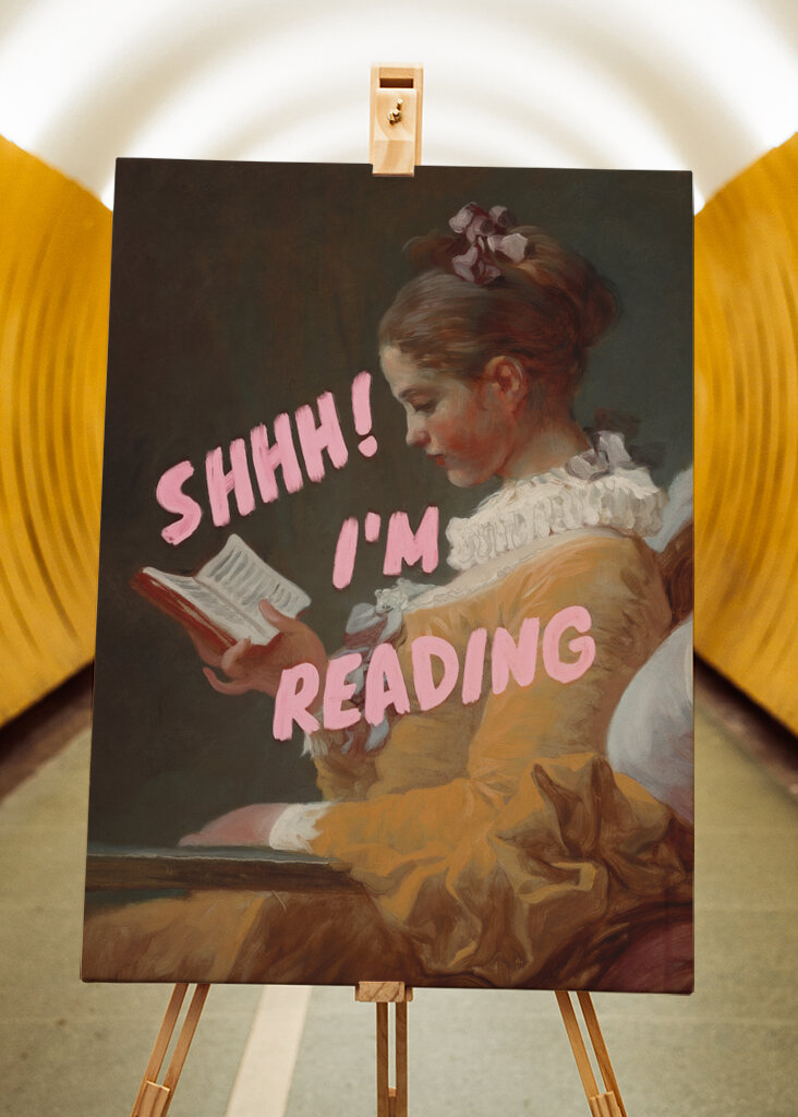 Schhh! Jag läser