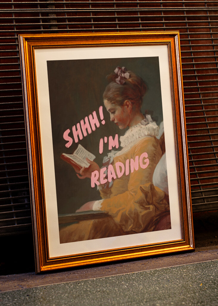 Schhh! Jag läser