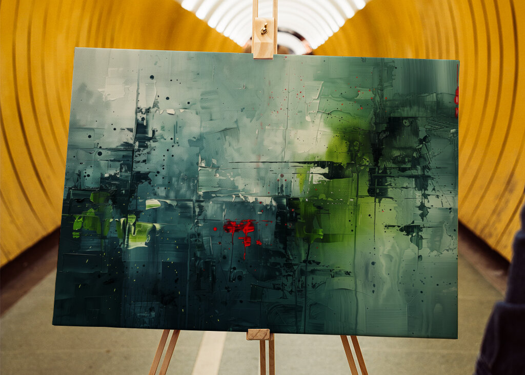 Contemporart - Green Kelly V