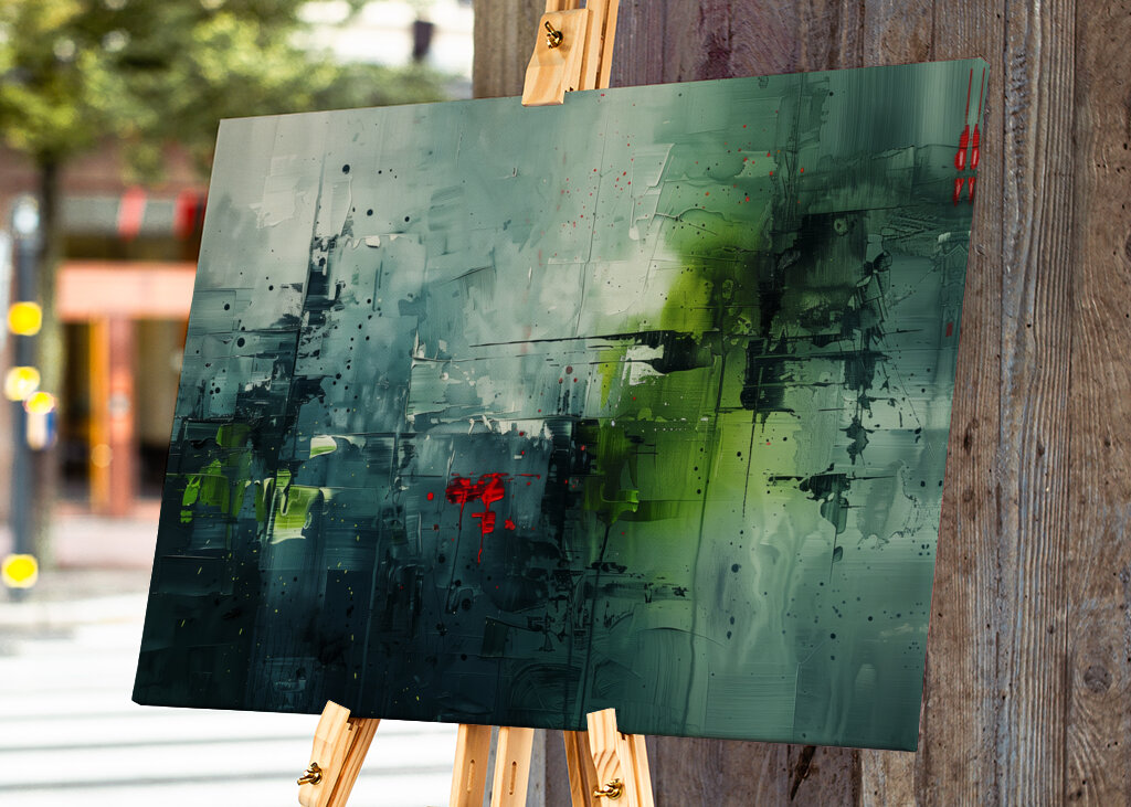 Contemporart - Green Kelly V