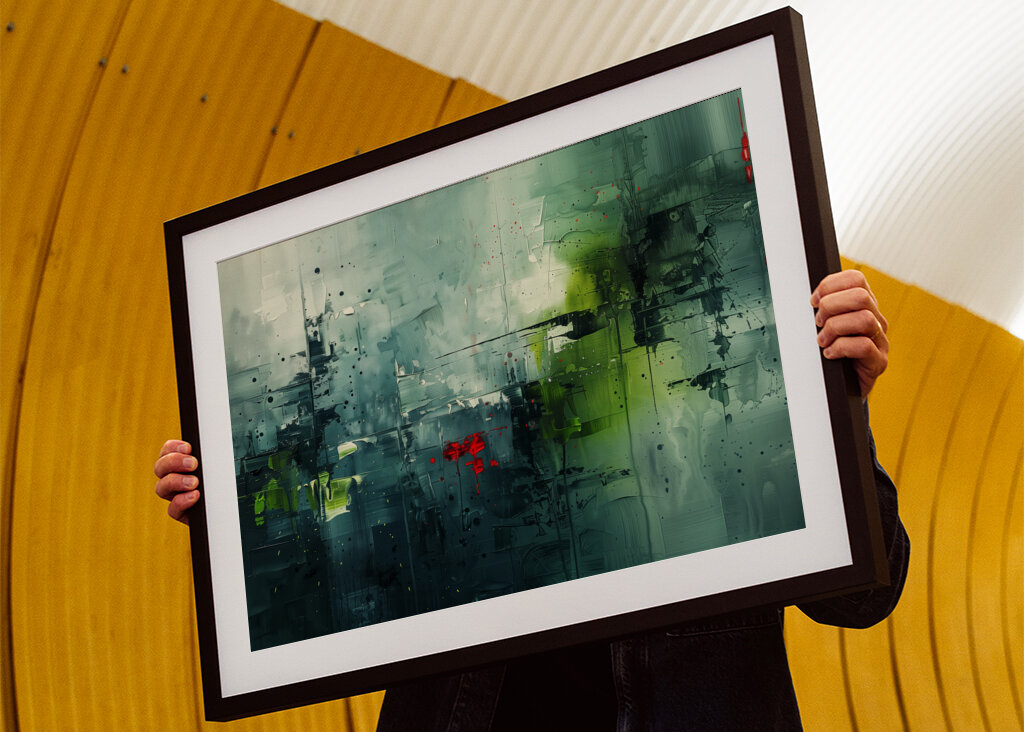 Contemporart - Green Kelly V