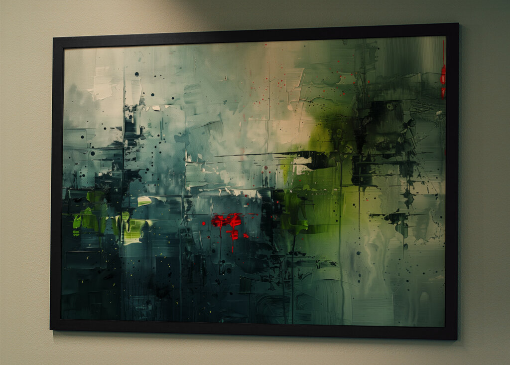 Contemporart - Green Kelly V