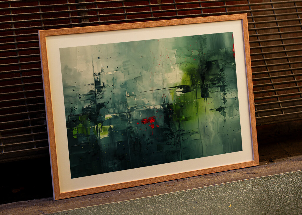 Contemporart - Green Kelly V