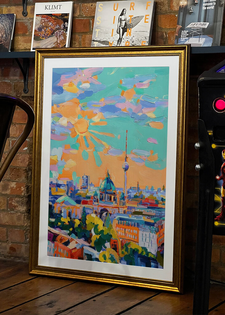 Berlin Skyline in Color