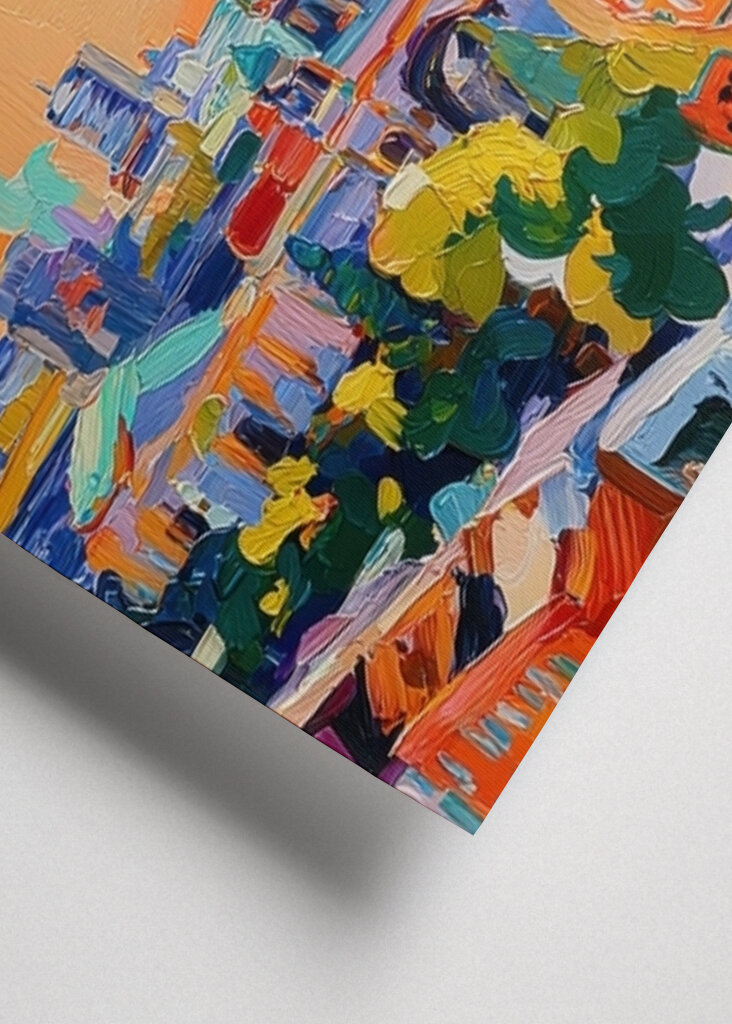 Berlin Skyline in Color