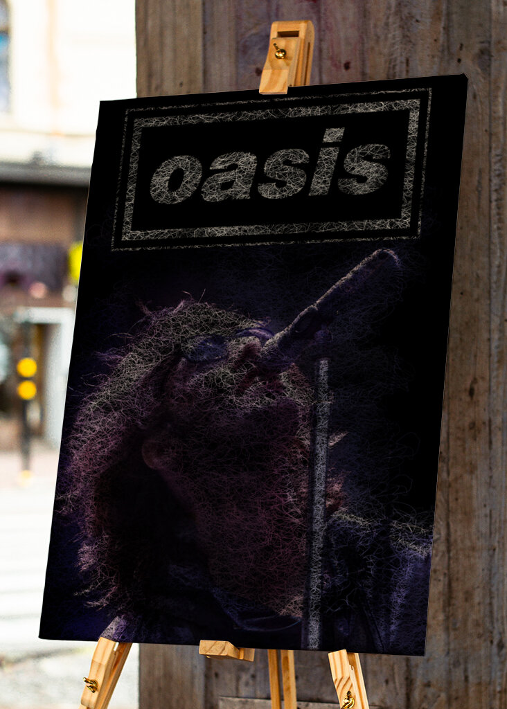 Oasis Band Art