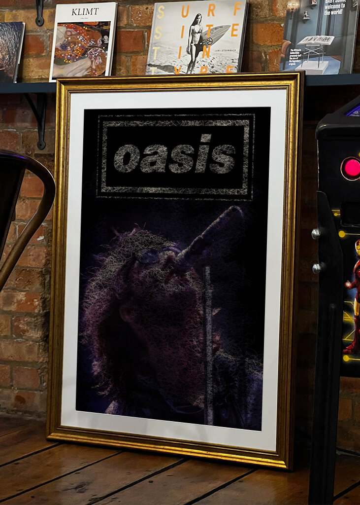 Oasis Band Art