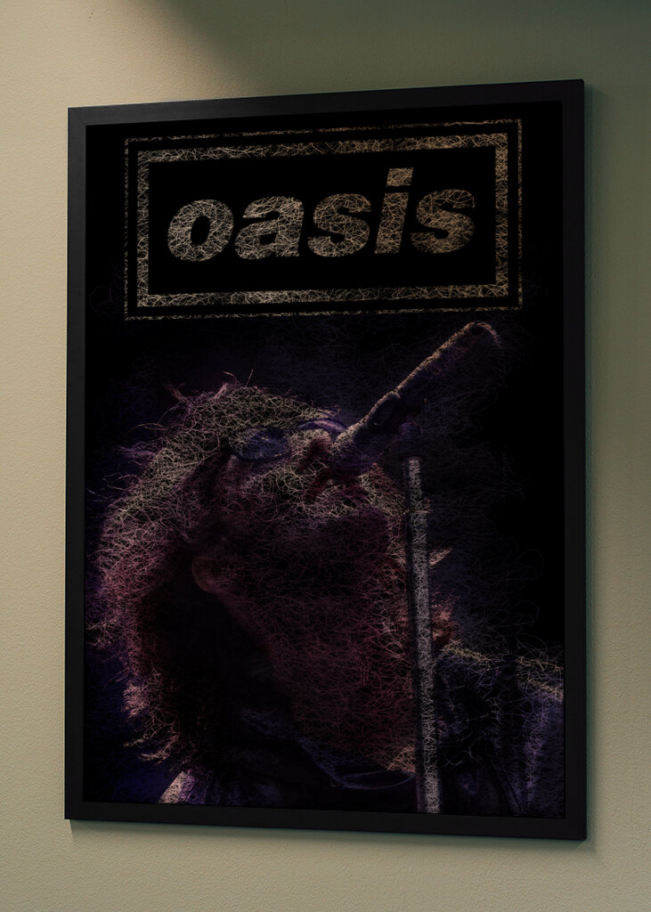 Oasis Band Art