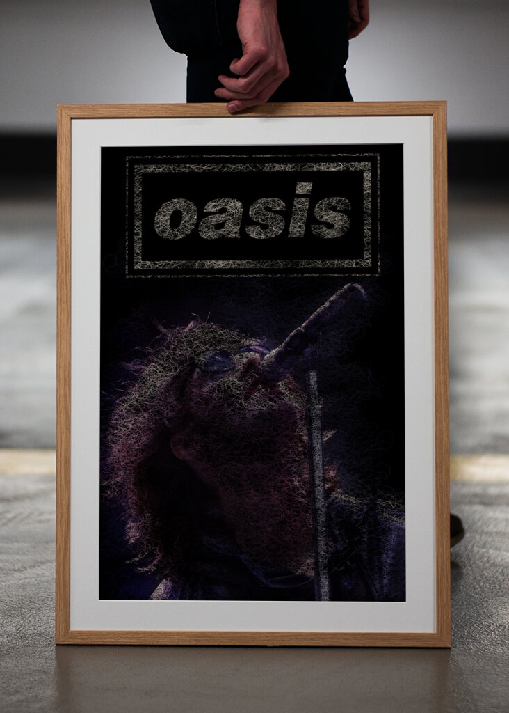 Oasis Band Art