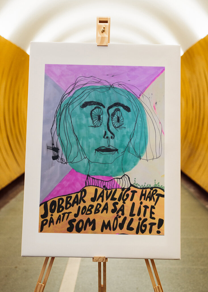 Arbejder forbandet hårdt