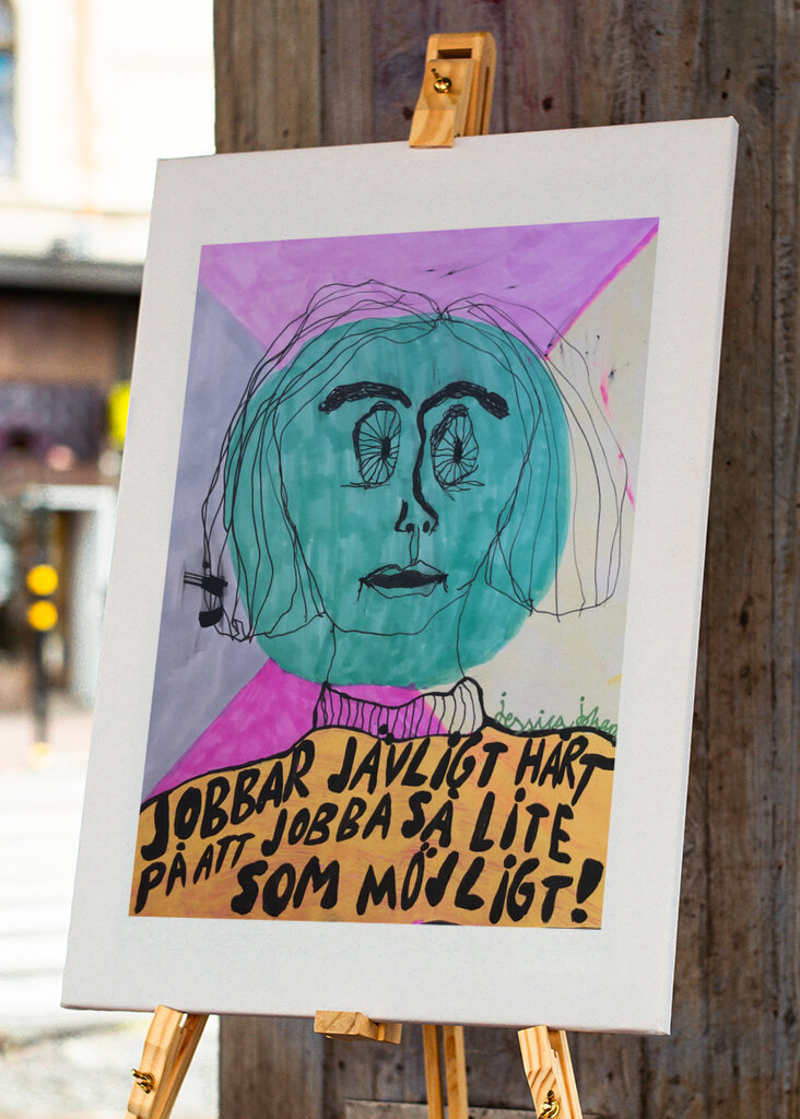 Arbejder forbandet hårdt