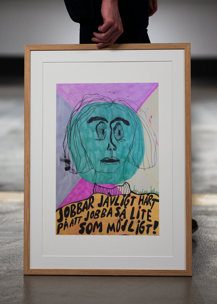 Arbejder forbandet hårdt