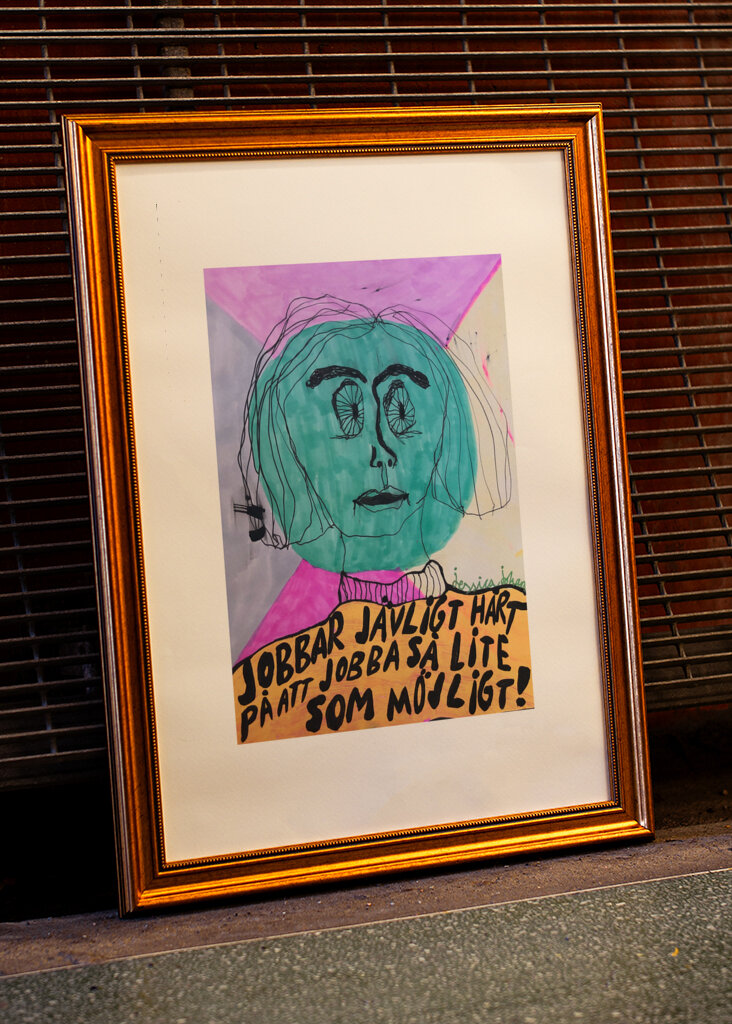 Arbejder forbandet hårdt