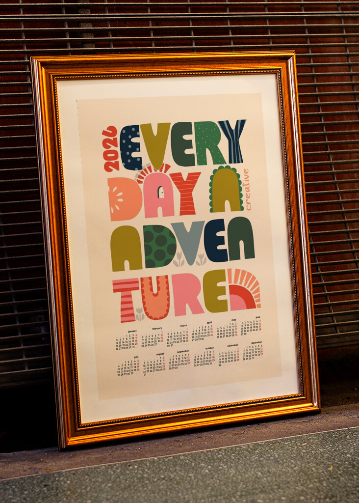 Kalender 2026 Äventyr