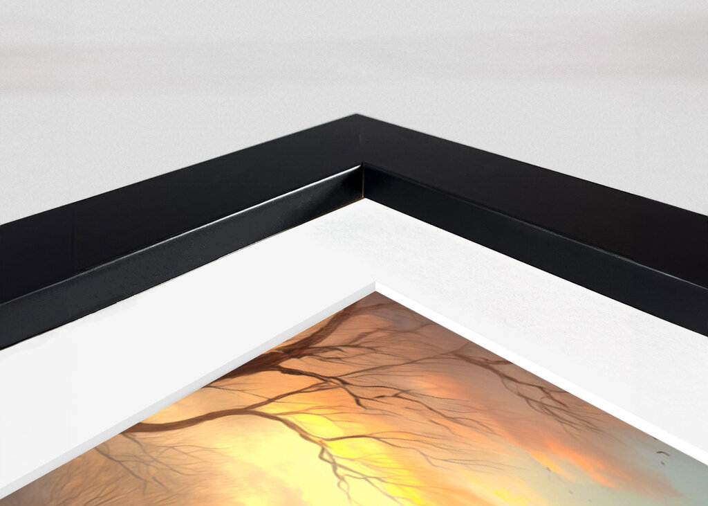 Snowman by Winter Cottage