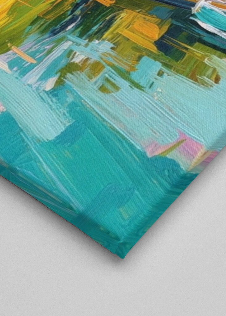 Amsterdam Sunset Scene