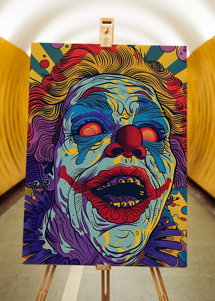 EN FLUORESCERANDE CLOWN