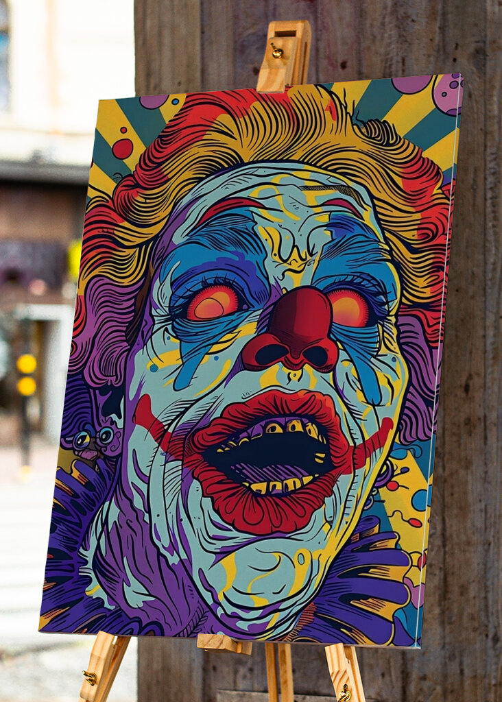 EN FLUORESCERANDE CLOWN