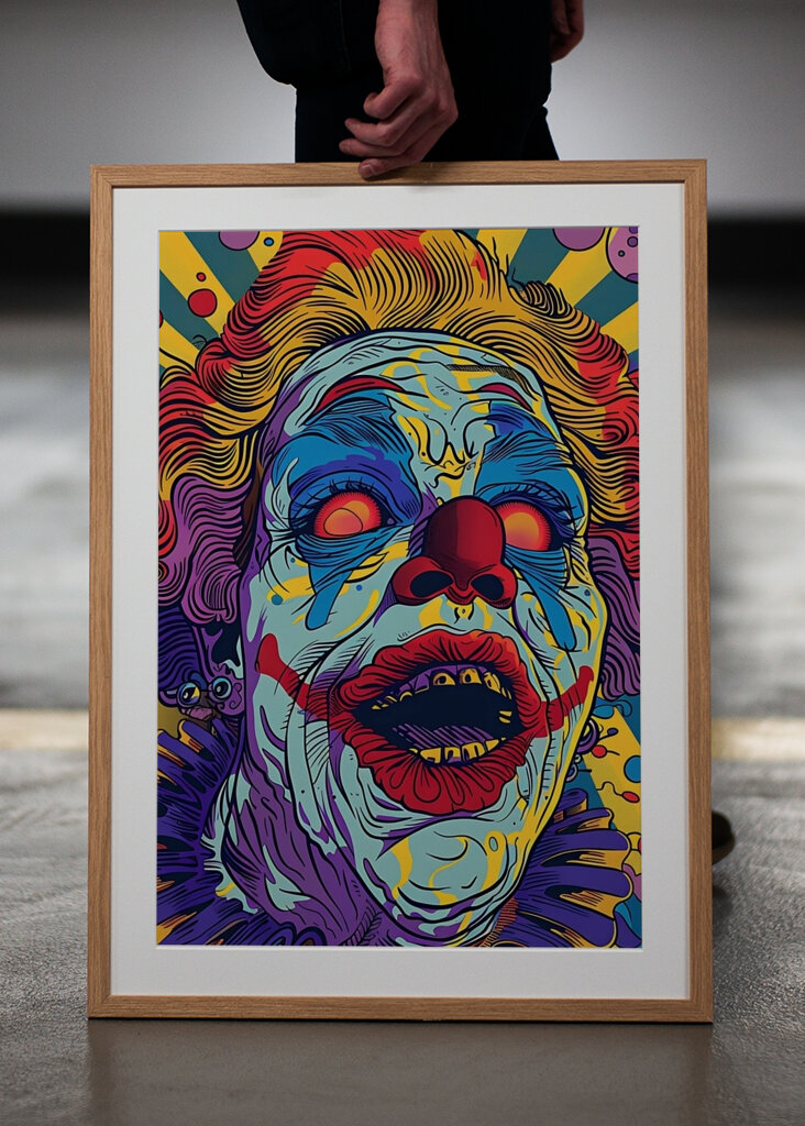 EN FLUORESCERANDE CLOWN