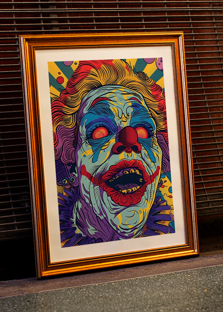 EN FLUORESCERANDE CLOWN