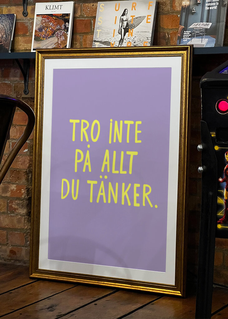 Glaube nicht alles, was du denkst