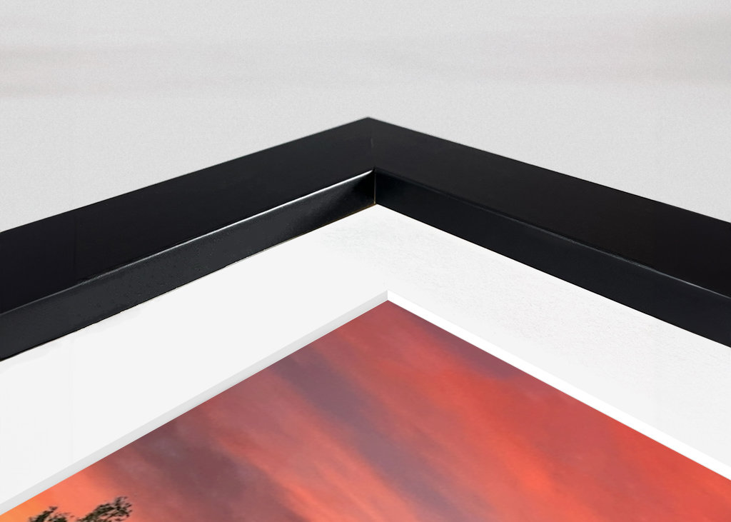 Solnedgang over Maria-fjellet