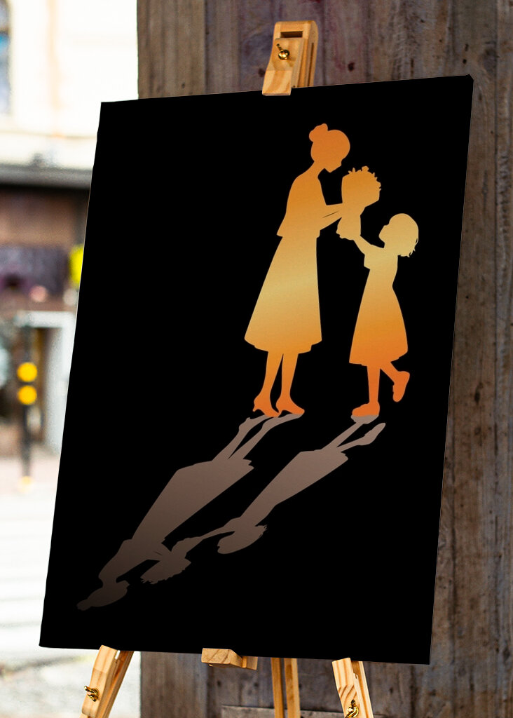 Heartfelt Moments: A Mother-Daughter Bond