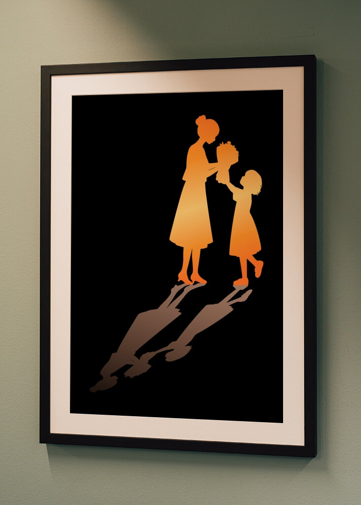 Heartfelt Moments: A Mother-Daughter Bond