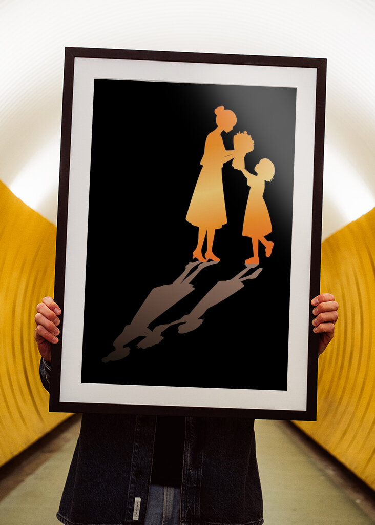 Heartfelt Moments: A Mother-Daughter Bond